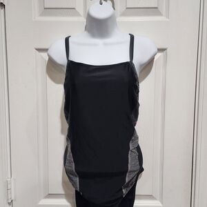 Speedo Pro LT Women’s Size 14\40 Black & Grey One Piece Swimsuit